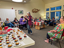 40th Celebration Party - Mary explains Gift Exchange Rules